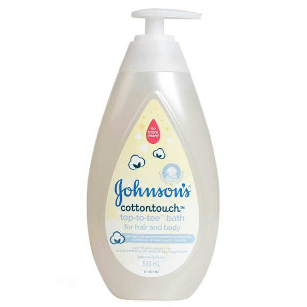 Tắm gội dịu nhẹ như bông Johnson's baby cotton touch 500ml