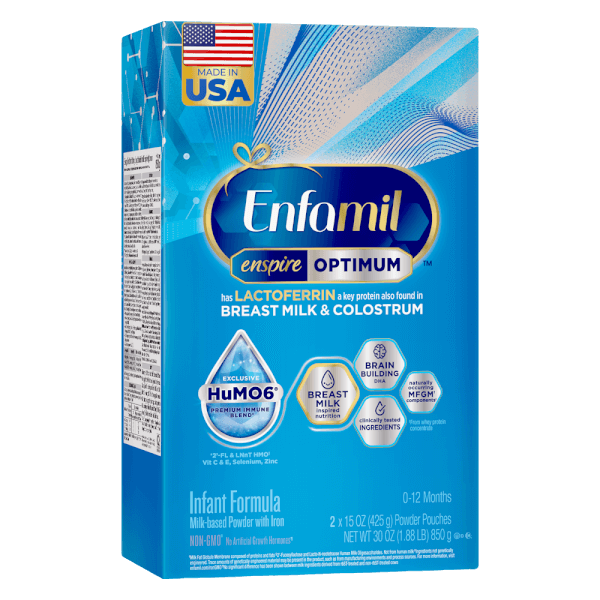 Sữa Enfamil Enspire Infant Formula 850g (0-12 tháng) (Giao bao bì ngẫu nhiên)