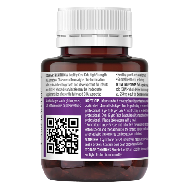 Thực phẩm bảo vệ sức khỏe Healthy Care Kids High Strength DHA