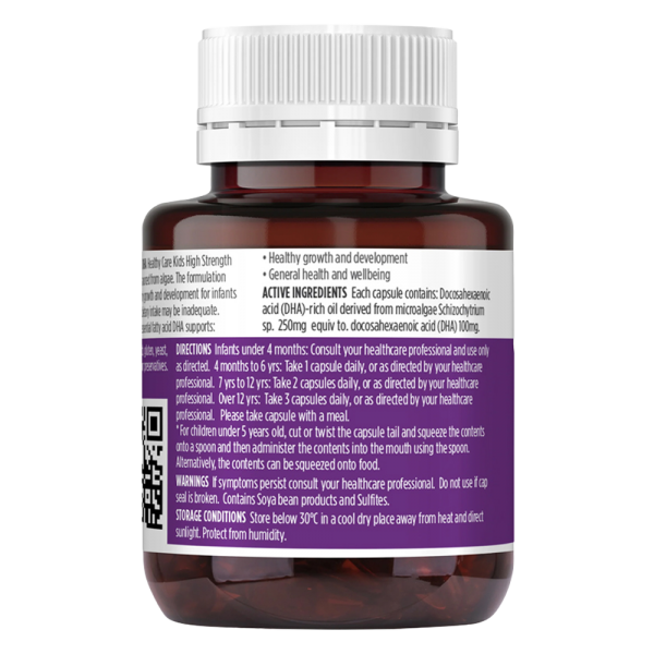 Thực phẩm bảo vệ sức khỏe Healthy Care Kids High Strength DHA