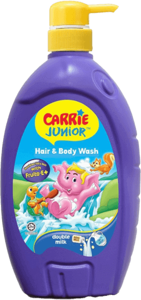 Tắm gội toàn thân Carrie Junior - tinh chất sữa 700G