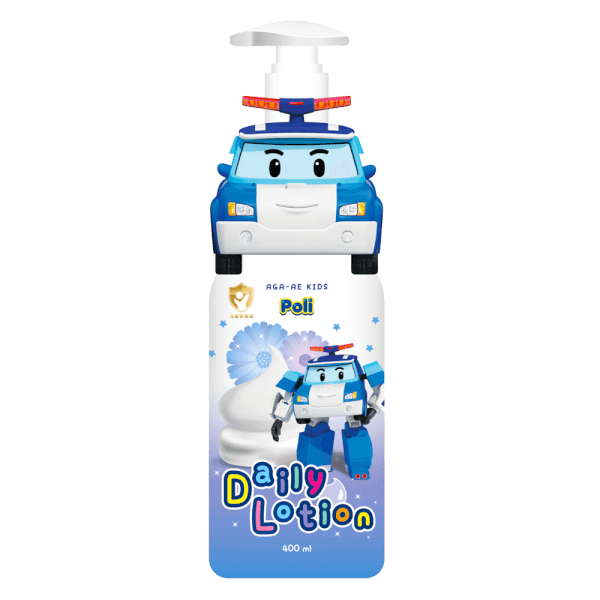Lotion dưỡng da cho bé Aga-ae 400 ml (xanh)