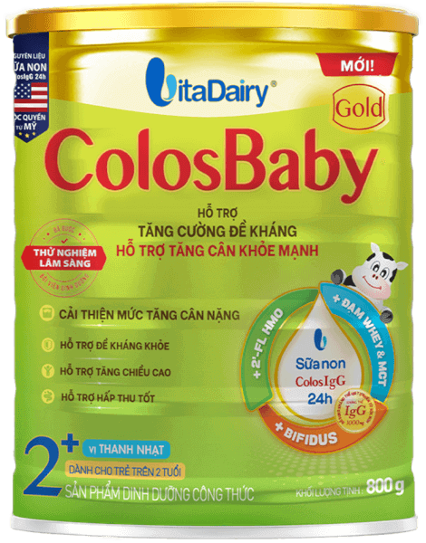 Sữa ColosBaby Gold 2+ 800g - S (Trên 2 tuổi)