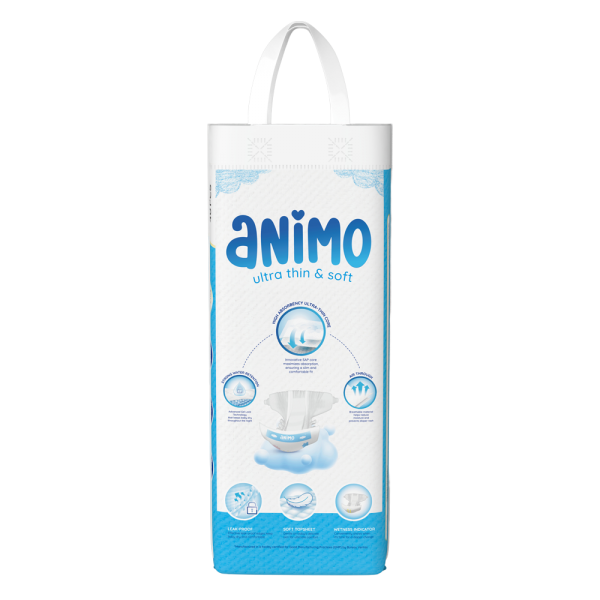 Tã dán Animo Siêu Mềm Thoáng (L, 40 miếng)
