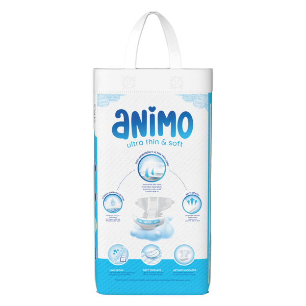 Tã dán Animo Siêu Mềm Thoáng (S, 54 miếng)