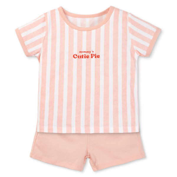 Bộ bé gái ngắn Animo Easy TX0825071 (1Y,Trắng-hồng,TT07)