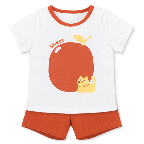 Bộ bé gái áo tay ngắn quần ngắn Animo easy (1-4Y) LU0825067