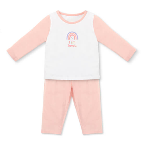 Bộ bé gái dài Animo Easy TX0825075 (2Y, Trắng-hồng, TT01)