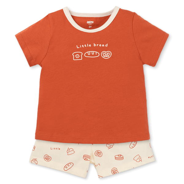 Bộ bé gái áo tay ngắn quần ngắn Animo easy (1-4Y) LU0825065