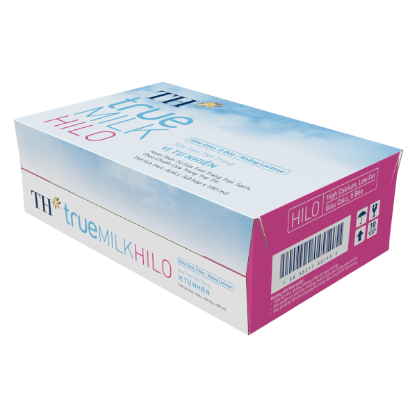 Sữa Tươi TH True Milk Hilo 180ml (lốc 4 hộp)