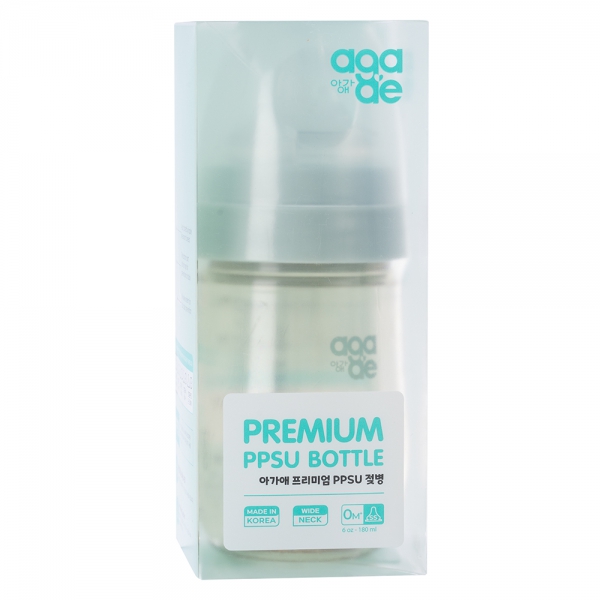 Bình sữa PPSU Aga-ae 180ml (Xanh)