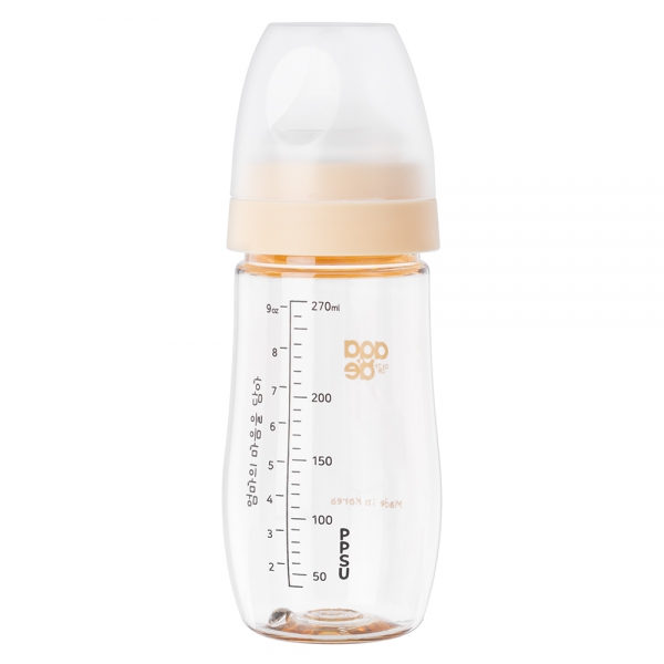 Combo 2 bình sữa PPSU Aga-ae 270ml (Vàng)