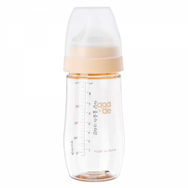 Combo 2 bình sữa PPSU Aga-ae 270ml (Vàng)