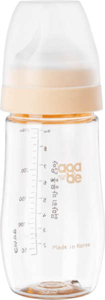 Bình sữa PPSU Aga-ae 270ml (Vàng)