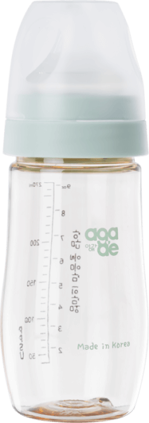 Bình sữa PPSU Aga-ae 270ml (Xanh)