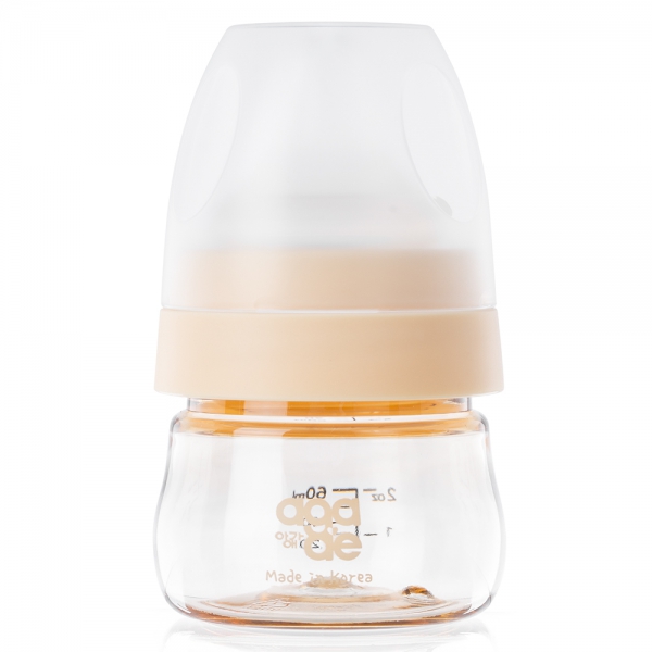 Bình sữa PPSU Aga-ae 60ml (Vàng)