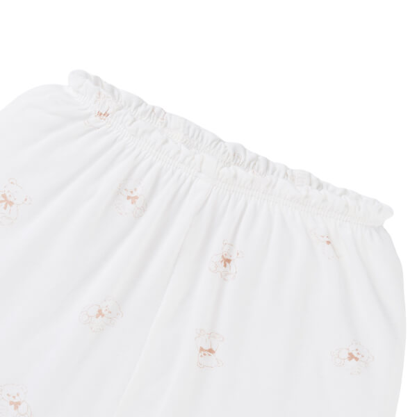 Set 2 Bộ kháng khuẩn Modal dài Animo BMC0925003 (0-24M, màu Be - Trắng, NN06)