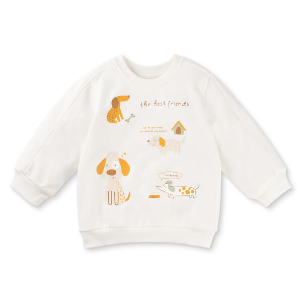 Bộ đông bé trai dài Animo ST0825007 (1-4Y, màu Be - Nâu, TT02)