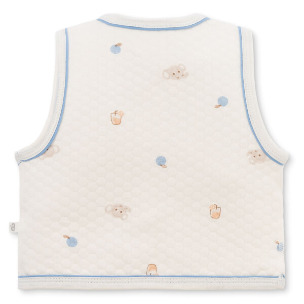 Áo ghile đông Animo MN0925016-M9535 (0-12M, màu Xanh)