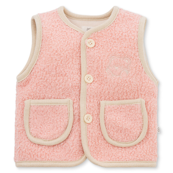 Áo ghile đông Animo MN0925014-M9536 (0-12M, Hồng)