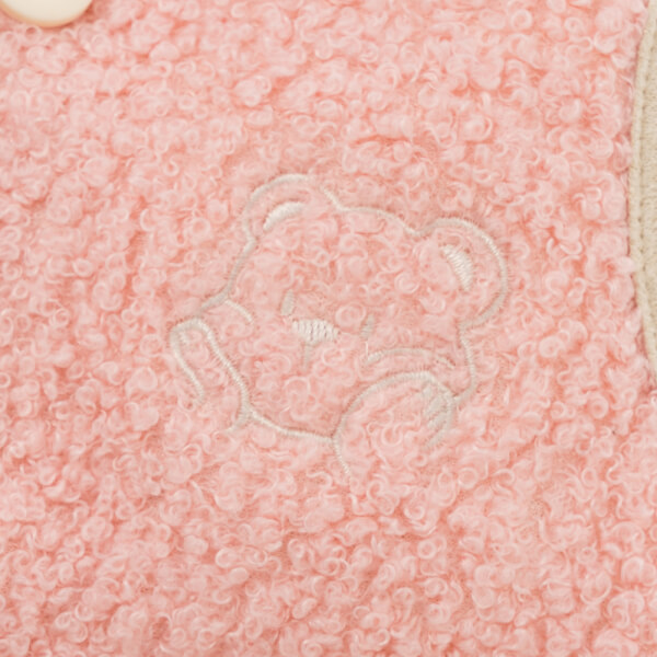 Áo ghile đông Animo MN0925014-M9536 (0-12M, Hồng)