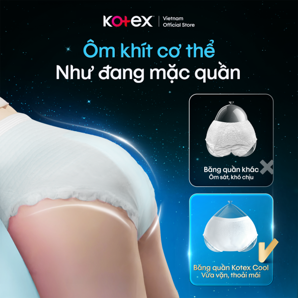 Combo 2 BVS Kotex Băng quần Cool