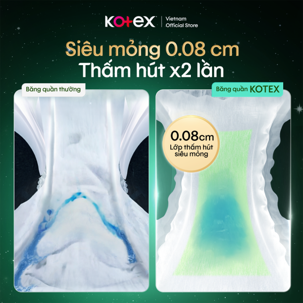 Combo 2 BVS Kotex Băng quần thảo dược (L/XL)