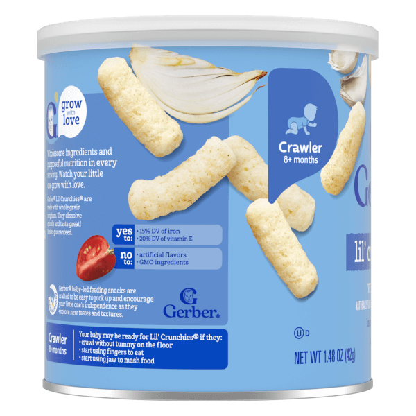 Thực phẩm bổ sung bánh ăn dặm Gerber Lil