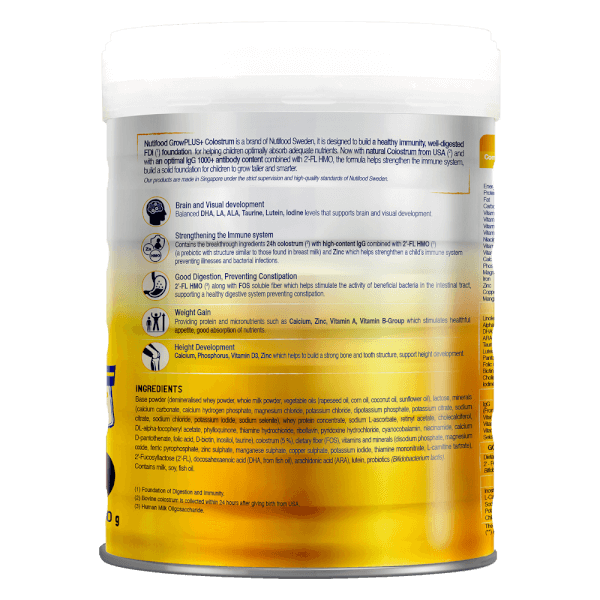 Sữa GrowPLUS+ Sữa non Vàng 800g (0-12 tháng)