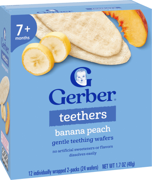 Bánh gạo Gerber vị chuối đào *giao ngẫu nhiên*