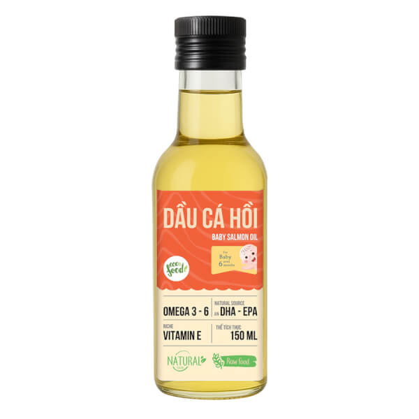 Dầu cá hồi nguyên chất Ecofood 150ml