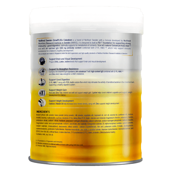 Combo 3 Sữa GrowPLUS+ Sữa Non Vàng 800g (Từ 2 tuổi)