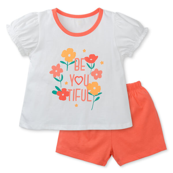 Bộ bé gái áo tay ngắn quần ngắn Animo easy (1-4Y) LU0625017