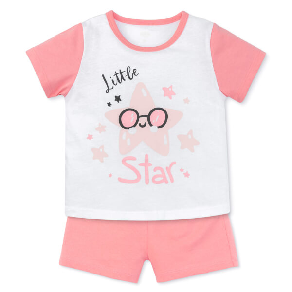 Bộ bé gái áo tay ngắn quần ngắn Animo easy (1-4Y) LU0625017