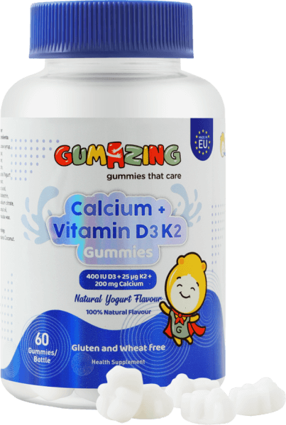 TPBS Gumazing Calcium + Vitamin D3K2 Gummies