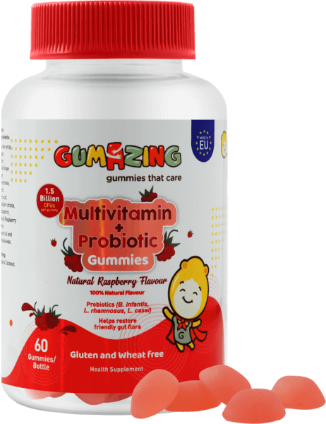 TPBS Gumazing Multivitamin + Probiotic Gummies