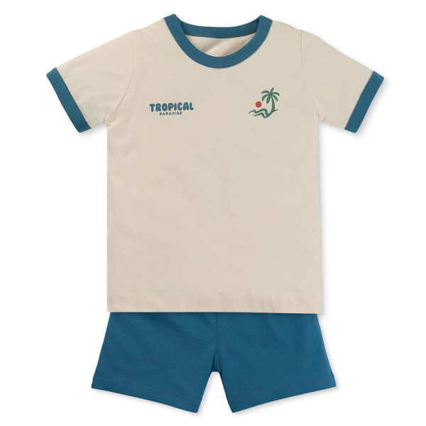 Bộ bé trai áo tay ngắn quần ngắn Animo easy (1-4Y) HN0525060