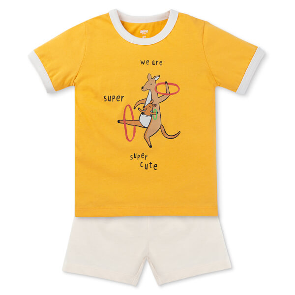 Bộ bé trai áo tay ngắn quần ngắn Animo easy (1-4Y) HN0525060