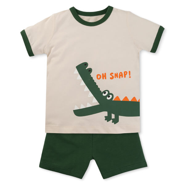 Bộ bé trai áo tay ngắn quần ngắn Animo easy (1-4Y) HN0525060