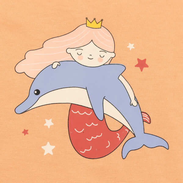 Bộ bé gái áo tay ngắn quần ngắn aloha Animo (1-6Y) TX0425071