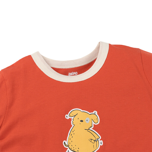 Bộ bé trai áo tay ngắn quần ngắn Animo easy(1-4Y) HN0925034