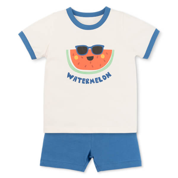 Bộ bé trai áo tay ngắn quần ngắn Animo easy(1-4Y) HN0925034