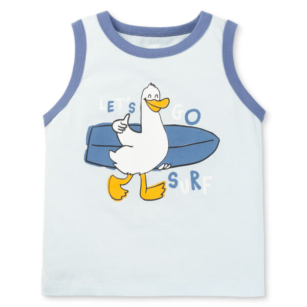 Bộ bé trai áo sát nách quần ngắn Animo easy (1-4Y) HN0725011