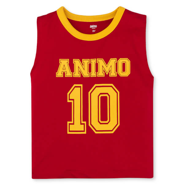 Bộ bé trai áo sát nách quần ngắn Animo easy (1-4Y) HN0725011