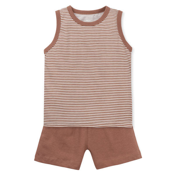 Bộ bé trai áo sát nách quần ngắn Animo easy (1-4Y) HN0725011