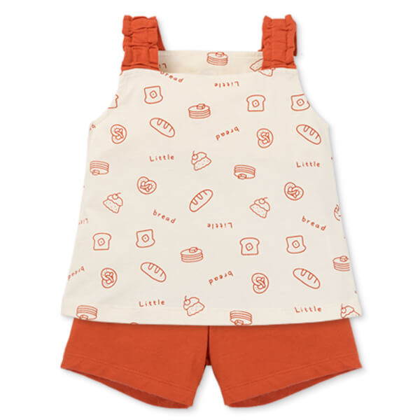 Bộ bé gái áo dây quần ngắn Animo easy (1-4Y) LU0725034