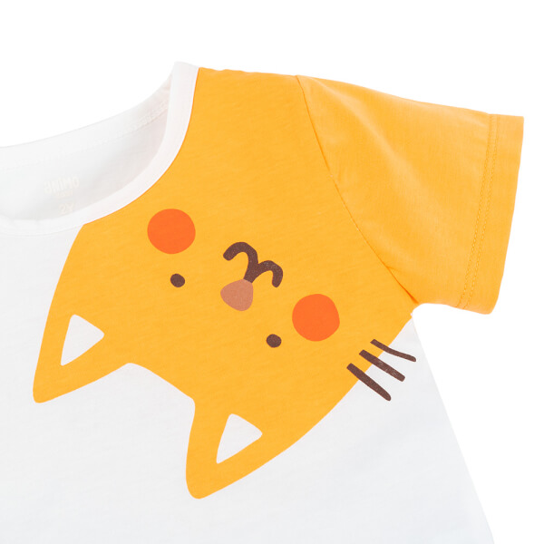 Bộ bé gái áo tay ngắn quần ngắn Animo easy (1-4Y) TX0825060