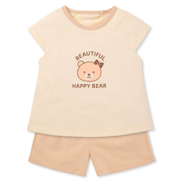 Bộ bé gái áo tay ngắn quần ngắn Animo easy (1-4Y) TX0825060