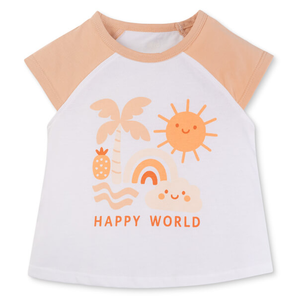 Bộ bé gái áo tay ngắn quần ngắn Animo easy (1-4Y) TX0825060