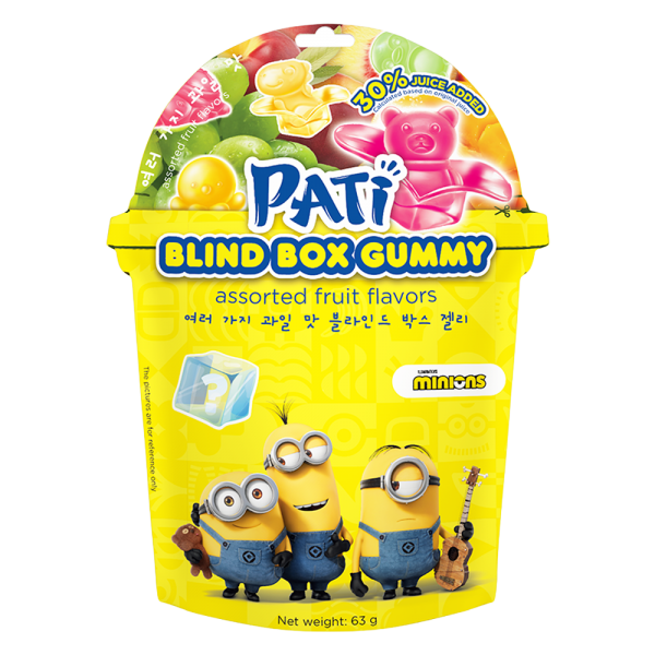 Kẹo dẻo trái cây bất ngờ PATI mix vị